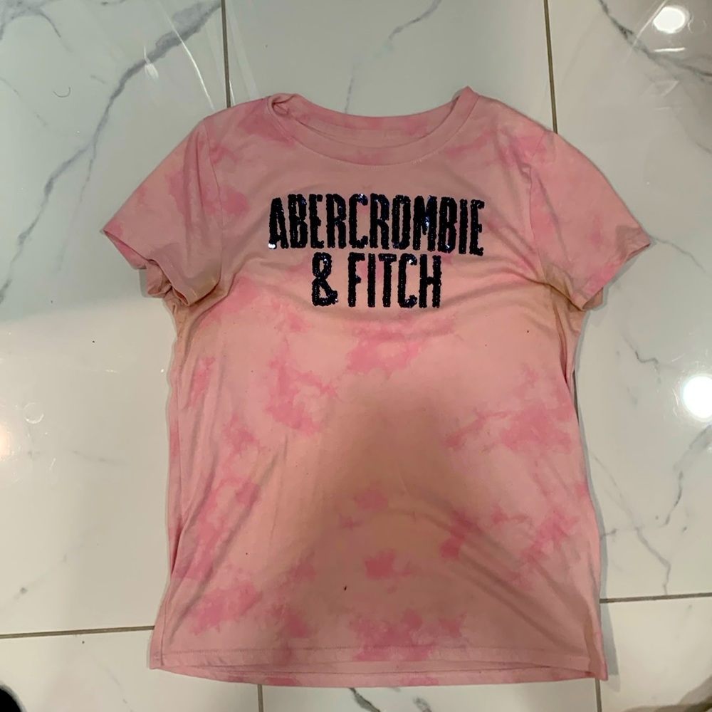 Pink tie dye shirt
